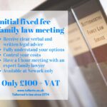 initial fixed fee family law meeting in Newark