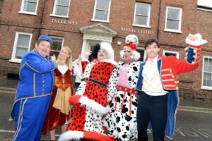 Tallents Solicitors sponsors Newark Palace Theatre pantomime for 4th year in a row