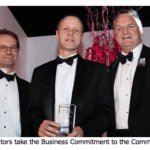 Tallents Solicitors accepts the Business Commitment to the Community Award 2012