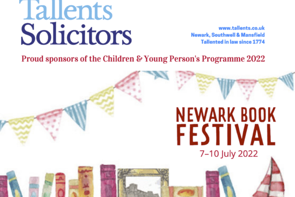 Tallents Solicitors is the proud sponsor of newark Book Festival