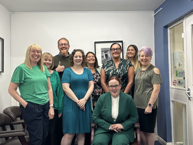 Tallents Solicitors in Mansfield Wear It Green Day