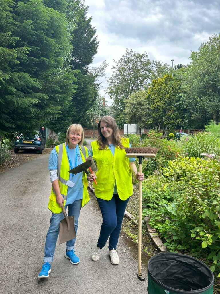 Tallents Solicitor staff help out at Beaumond House Hospice
