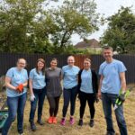 Staff from Tallents Solicitors volunteer at the Newark Emmaus Trust as part of their 250 Anniversary Celebrations