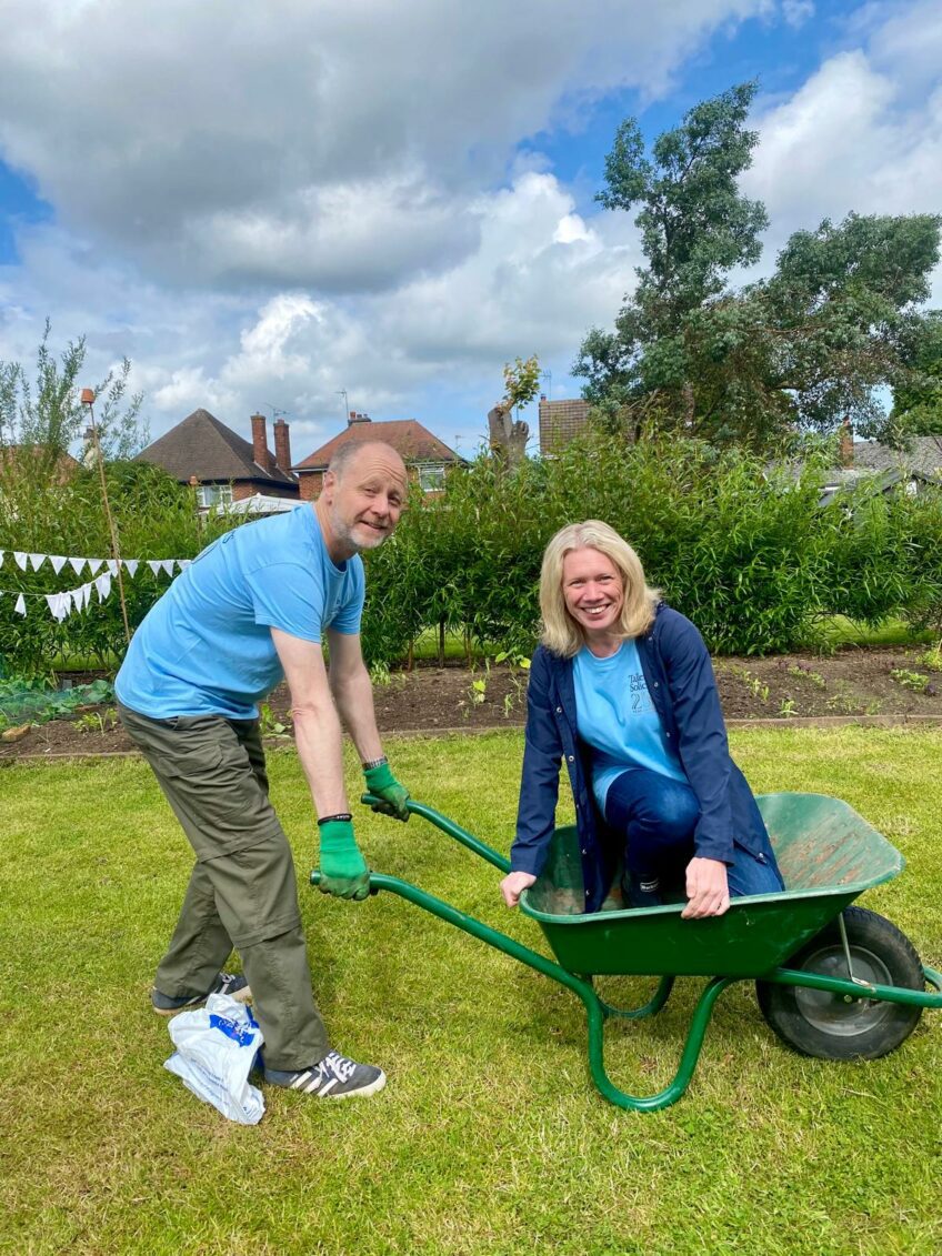 Tallents Solicitors volunteering at Reach Learning Disability as part of their 250 Anniversary Celebrations