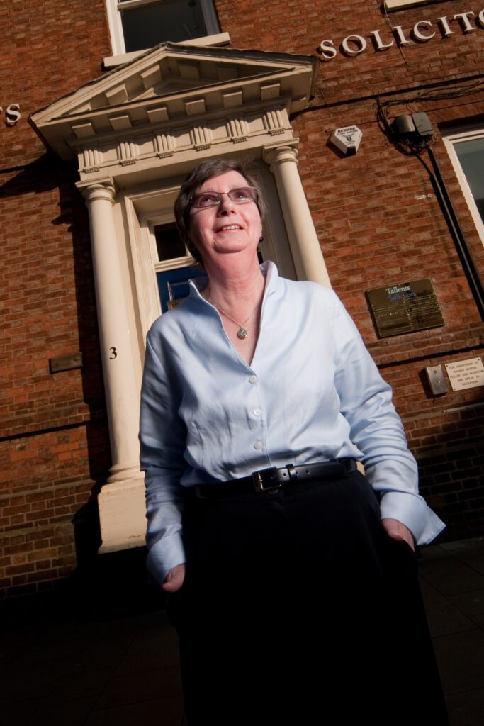 Frances Kelly, retired Senior Partner at Tallents Solicitors