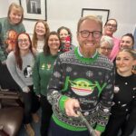 Tallents Solicitors participate in Christmas Jumper Day 2024