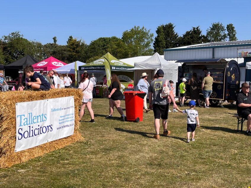 Tallents Solicitors sponsors Festival of Food at the Nottinghamshire County Show