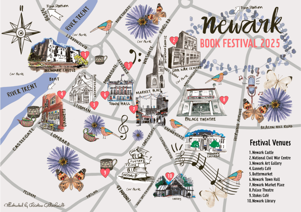 Tallents Solicitors sponsors Newark Book Festival 2025