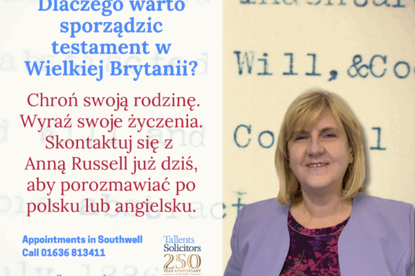 Dlaczego warto sporządzic testament w Wielkiej Brytanii?