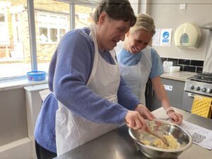 TeamTallents volunteer with Reach Learning Disability