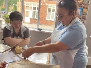 TeamTallents volunteer with Reach Learning Disability