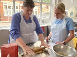 TeamTallents volunteer with Reach Learning Disability