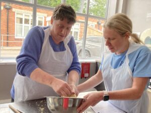 TeamTallents volunteer with Reach Learning Disability