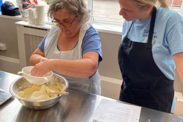TeamTallents volunteer with Reach Learning Disability