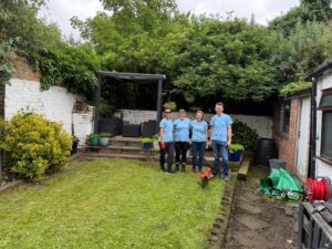 #TeamTallents volunteering at Newark Emmaus Trust in 2026