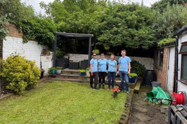 #TeamTallents volunteering at Newark Emmaus Trust in 2026