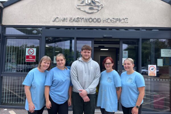 #TeamTallents volunteering at John Eastwood Hospice in Mansfield