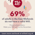 Write a will with Will Aid at Tallents Solicitors this November